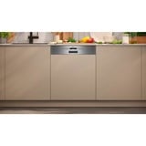 Neff S145EAS04E N50, Spülmaschine edelstahl, 60 cm, Home Connect