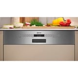 Neff S145EAS04E N50, Spülmaschine edelstahl, 60 cm, Home Connect