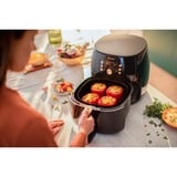 Philips Premium Airfryer XXL HD9867/90 Smart, Heißluftfritteuse schwarz/kupfer, 2.225 Watt, 7,3 Liter