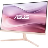 ASUS Eye Care VU249CFE-P, Gaming-Monitor 60.5 cm (23.8 Zoll), rosa/beige, Full HD, IPS, USB-C, Adaptive-Sync, 100Hz Panel