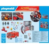 PLAYMOBIL 71603 Action Heroes Feuerwehr-Megaset, Konstruktionsspielzeug 