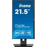 iiyama ProLite XUB2293HS-B6, LED-Monitor 54.5 cm (21.5 Zoll), schwarz (matt), FullHD, IPS, HDMI, DP, 100Hz Panel