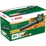 Bosch Akku-Laubbläser Advanced LeafBlower 36V-750 grün/schwarz, Li-Ionen Akku 2,0Ah, POWER FOR ALL