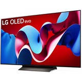 LG OLED77C47LA, OLED-Fernseher 195 cm (77 Zoll), schwarz, UltraHD/4K, HDR, SmartTV, 120Hz Panel