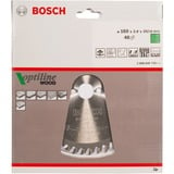 Bosch PRO Wood Kreissägeblatt, Ø 160mm, 48Z Bohrung 20mm, für Handkreissägen