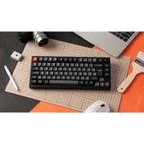 Keychron Lemokey P1 Pro, Gaming-Tastatur schwarz/grau, DE-Layout, Keychron Super Brown, Hot-Swap, Aluminiumrahmen, RGB