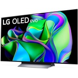 LG LG OLED77C37LA.AEUD, OLED-Fernseher 195 cm (77 Zoll), schwarz/dunkelsilber, UltraHD/4K, HDR, SmartTV, 120Hz Panel