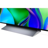 LG LG OLED77C37LA.AEUD, OLED-Fernseher 195 cm (77 Zoll), schwarz/dunkelsilber, UltraHD/4K, HDR, SmartTV, 120Hz Panel