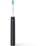 Philips Sonicare 3100 Series HX3675/15, Elektrische Zahnbürste schwarz/rosa, 2x Elektrische Schallzahnbürsten - Schwarz/Rosa