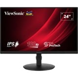 ViewSonic VG2408A-MHD, LED-Monitor 60.5 cm (24 Zoll), schwarz, FullHD, IPS, HDMI, DP, VGA, 100Hz Panel