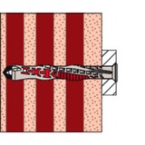 fischer Langschaftdübel DuoXpand 10x80 T R hellgrau/rot, 50 Stück