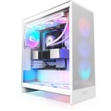 NZXT H7 Flow RGB ( 2024 )  , Tower-Gehäuse weiß, Tempered Glass