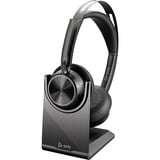 HP Poly Voyager Focus 2, Headset schwarz, Stereo, USB-A, Bluetooth