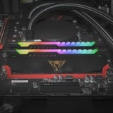 Patriot DIMM 8 GB DDR4-3200  , Arbeitsspeicher schwarz, PVSR48G320C8, Viper Steel RGB, INTEL XMP