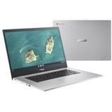 ASUS Chromebook CX1 (CX1500CKA-EJ0160) Generalüberholt, Notebook silber, Intel® Celeron® N4500, Intel® UHD Graphics, 4 GB LPDDR4X, 128 GB eMMC, Google Chrome OS