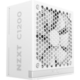 NZXT C1200 Gold ATX 3.1, PC-Netzteil weiß, 1x 16-Pin Grafikkarten Stecker, 6x PCIe, Kabel-Management, 1200 Watt