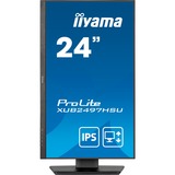 iiyama ProLite XUB2497HSU-B2, LED-Monitor 60.5 cm (23.8 Zoll), schwarz (matt), FullHD, IPS, USB-Hub, 100Hz Panel