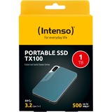 Intenso Externe SSD TX100 1 TB blaugrau, USB-A 3.2 Gen 1 (5 Gbit/s)