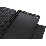 SAMSUNG Tucano Book Cover Keyboard mit Trackpad, Tastatur schwarz, DE-Layout, für Galaxy Tab S6 Lite