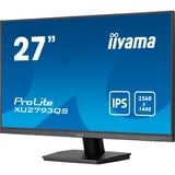 iiyama ProLite XU2793QS-B7, LED-Monitor 68.5 cm (27 Zoll), schwarz (matt), QHD, IPS, Adaptive-Sync, 100Hz Panel