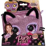 Spin Master Purse Pets Wristlet Kätzchen , Tasche pink/schwarz (glänzend)