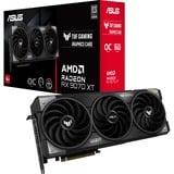 ASUS Radeon RX 9070 XT TUF GAMING OC, Grafikkarte grau, RDNA4, GDDR6, 3x DisplayPort, 1x HDMI 2.1