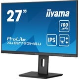 iiyama ProLite XUB2793HSU-B7, LED-Monitor 68.6 cm (27 Zoll), schwarz (matt), FullHD, IPS, ergonomischer Standfuß, USB-Hub, 100Hz Panel