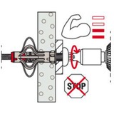 fischer Hohlraumdübel DuoHM 5x55 S PZ 25 Stück, mit Panhead-Schraube