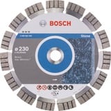 Bosch Diamanttrennscheibe Best for Stone, Ø 230mm Bohrung 22,23mm