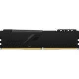 Kingston FURY DIMM 16 GB DDR4-3600  , Arbeitsspeicher schwarz, KF436C18BB/16, Beast, INTEL XMP