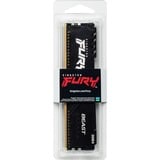 Kingston FURY DIMM 16 GB DDR4-3600  , Arbeitsspeicher schwarz, KF436C18BB/16, Beast, INTEL XMP