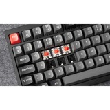 Keychron Lemokey P1 Pro, Gaming-Tastatur schwarz/grau, DE-Layout, Keychron Super Banana, Hot-Swap, Aluminiumrahmen, RGB