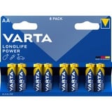 VARTA Batterie Longlife Power 8 Stück, AA