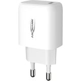 Ansmann Home Charger HC120PD, Ladegerät weiß, kompatibel zu PowerDelivery, Multisafe-Technologie