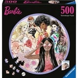 Ravensburger Rundpuzzle Barbie - Global Style Icon Since 1959 500 Teile