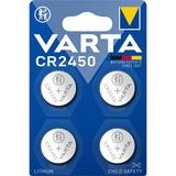 VARTA Lithium Coin Knopfzelle CR2450, Batterie 4 Stück