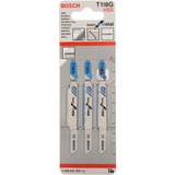 Bosch Stichsägeblatt T 118 G Basic for Metal, 92mm 3 Stück