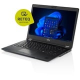 Fujitsu LIFEBOOK U748 Generalüberholt, Notebook schwarz, Windows 11 Pro 64-Bit, 35.5 cm (16 Zoll), 512 GB SSD