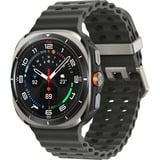 SAMSUNG Galaxy Watch Ultra, Smartwatch titanium silver, Marine Band dark gray, 47 mm