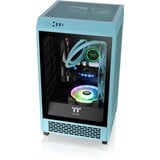 Thermaltake The Tower 200 , Tower-Gehäuse türkis, Tempered Glass