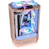 Thermaltake The Tower 300, Tower-Gehäuse pfirsich, Tempered Glass