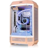 Thermaltake The Tower 300, Tower-Gehäuse pfirsich, Tempered Glass