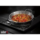 Weber CRAFTED Wok & Dampfgarer mit Dünsteinsatz 7684 edelstahl