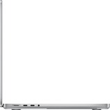 Apple MacBook Pro (14") 2024, Notebook silber, M4 10-Core GPU, MacOS, Deutsch, 36 cm (14.2 Zoll), 512 GB null