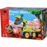 Simba Power-Worker Mini Dino T-Rex, Spielfahrzeug grün