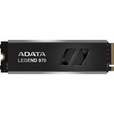 ADATA LEGEND 970 2 TB, SSD schwarz/aluminium, PCIe 5.0 x4,  NVMe 2.0 , M.2 2280