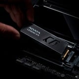 ADATA LEGEND 970 2 TB, SSD schwarz/aluminium, PCIe 5.0 x4,  NVMe 2.0 , M.2 2280