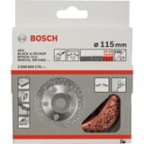 Bosch Carbide-Schleifkopf, Ø 115mm, grob, schräg, Schleifscheibe Bohrung 22,23mm