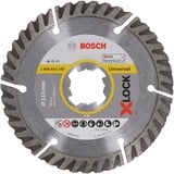 Bosch PRO Multi Material X-LOCK Diamant-Trennscheibe, Ø 115mm Bohrung 22,23mm