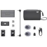 DJI DJI Mic 2 , Mikrofon schwarz, (2 Sender + 1 Empfänger + Ladeschale) 